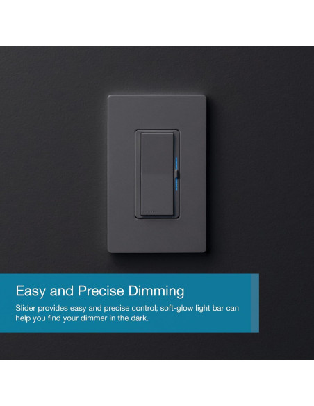 Interruptor Regulador Inteligente Lutron Diva Blanco Paquete 9