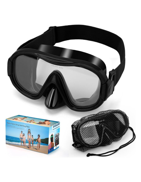 Máscara de Esnórquel Body+ 1397 para Adultos con Correa Ajustable