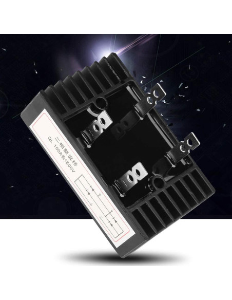 Rectificador de Puente Ejoyous 100A 1600V 2 Fases Alta Potencia