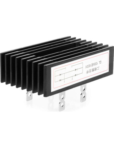 Rectificador de Puente Ejoyous 100A 1600V 2 Fases Alta Potencia