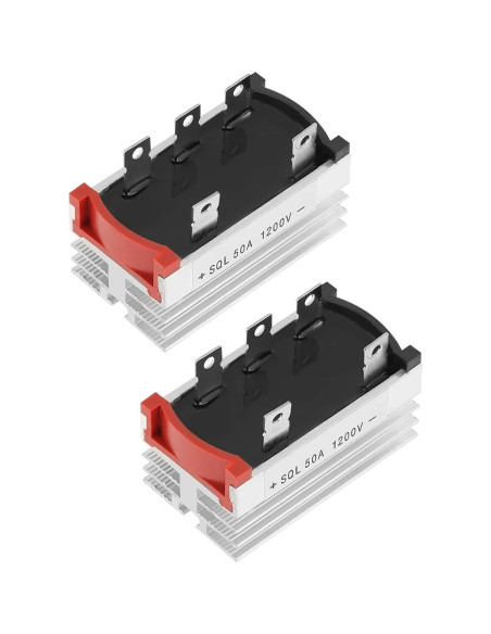 Puente Rectificador 50A 1200V Hilitand 2 Pcs AC a DC