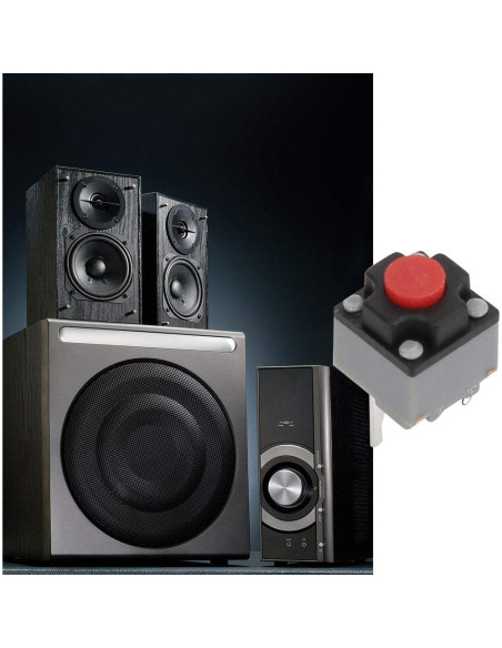 Interruptor Táctil Micro Garosa 20Pcs 6x6x7.3mm 0.05A