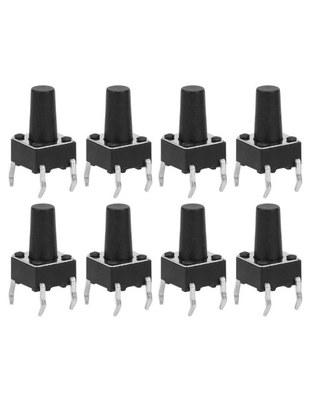 Interruptores de Botón Táctil Momentáneo Garosa 100PCs DC12V