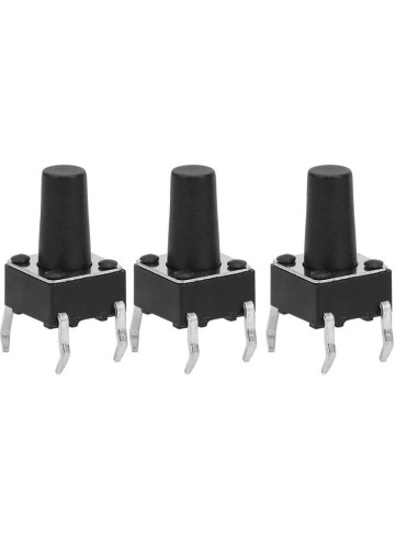 Interruptores de Botón Táctil Momentáneo Garosa 100PCs DC12V
