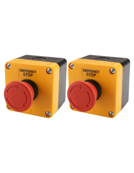 Interruptor de Parada de Emergencia Baomain 660V 2PCS