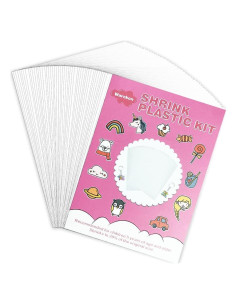 Hojas de Plástico Retráctil Warckon 100 Piezas 10.5x7.4cm