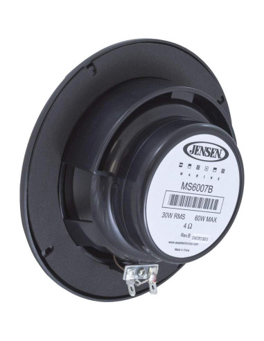 Altavoz Coaxial Jensen MS6007B 60W 16.5cm Impermeable Negro