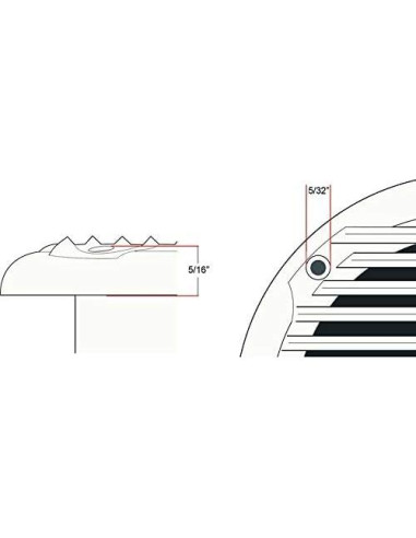 Altavoz Coaxial Jensen MS6007B 60W 16.5cm Impermeable Negro