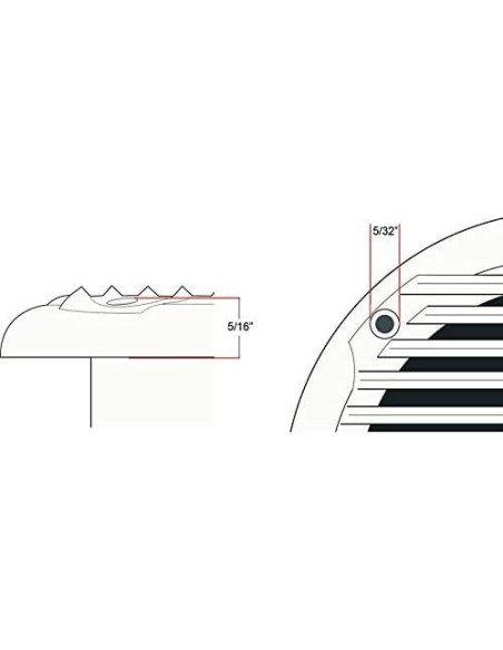 Altavoz Coaxial Jensen MS6007B 60W 16.5cm Impermeable Negro
