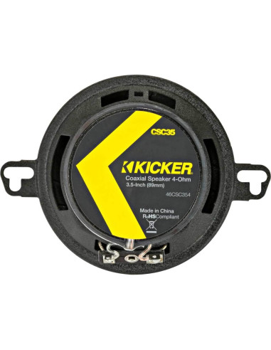 Altavoces Coaxiales Kicker 46CSC354 3.5" (89mm) 4 Ohm