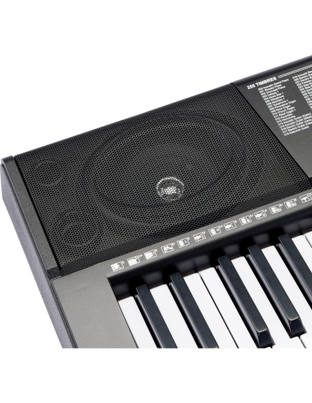 Piano Eléctrico Amazon Basics JK 80 con 61 Teclas y Altavoces