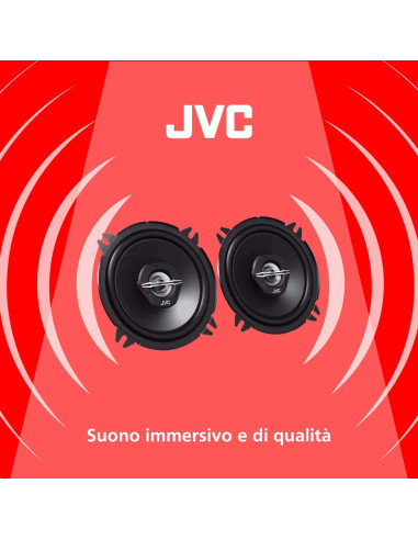 Altavoces Coaxiales JVC CS-J520X 13cm 250W Juego de 2