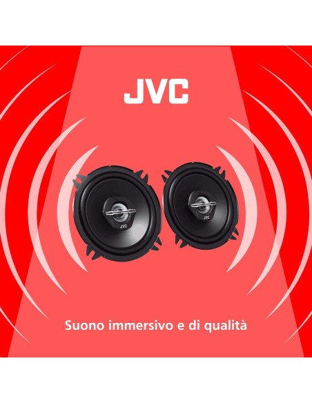 Altavoces Coaxiales JVC CS-J520X 13cm 250W Juego de 2