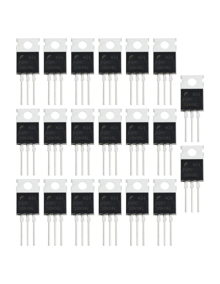 Transistor MOSFET N-Channel FQP30N06L 30A 60V 20pcs SING F LTD