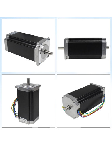 Kit Motor Paso a Paso Nema23 RATTMMOTOR 3 Ejes 2.98Nm USB Mach3