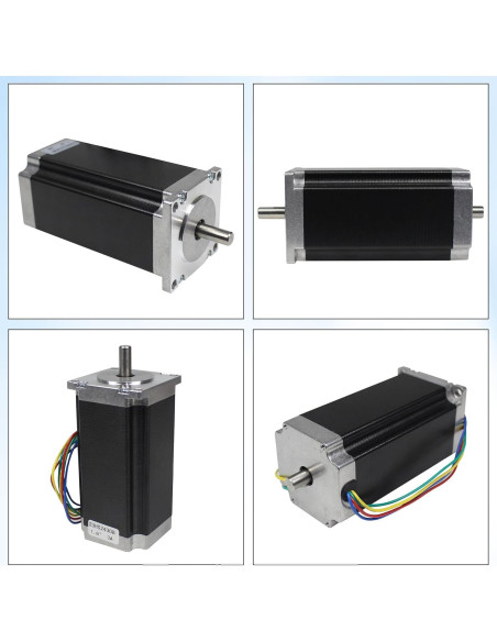 Kit Motor Paso a Paso Nema23 RATTMMOTOR 3 Ejes 2.98Nm USB Mach3