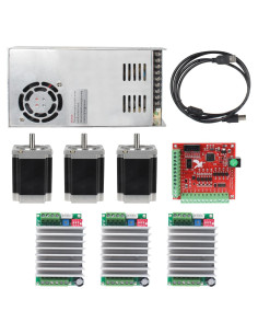 Kit Controlador CNC RATTMMOTOR Nema 23 1.8Nm 4.5A TB6600