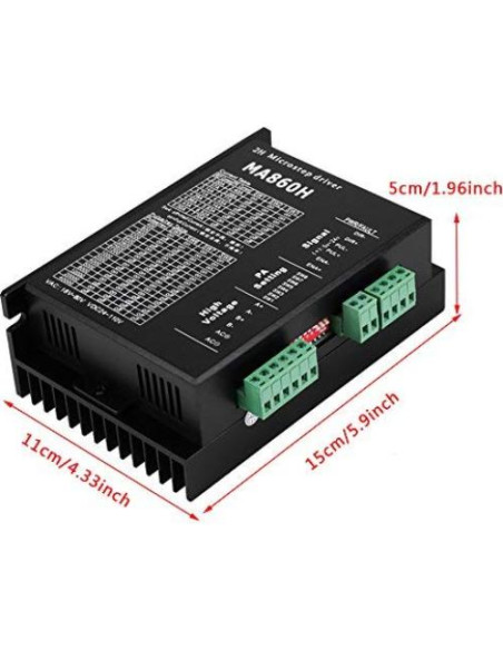 Controlador de Motor Paso a Paso Nema 34 Vikye 18-80V AC 7.2A