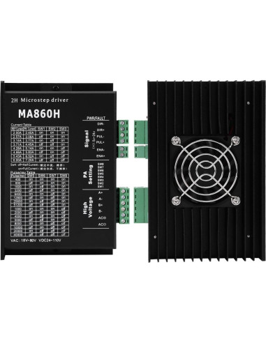 Controlador de Motor Paso a Paso Nema 34 Vikye 18-80V AC 7.2A