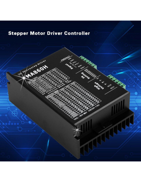 Controlador de Motor Paso a Paso Nema 34 Vikye 18-80V AC 7.2A