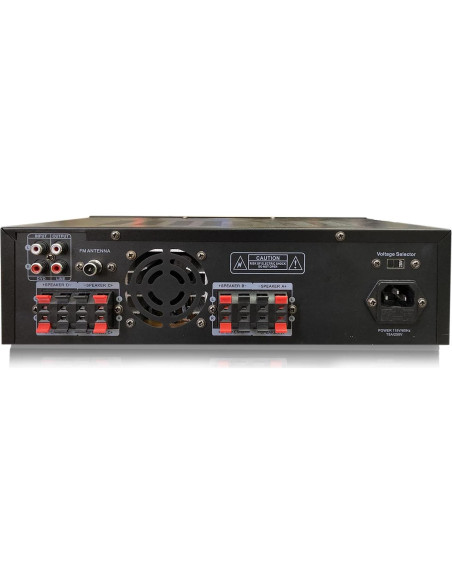 Receptor Bluetooth 1600W Technical Pro TPRX4CH 4 Canales