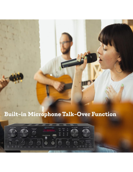 Receptor Bluetooth 1600W Technical Pro TPRX4CH 4 Canales