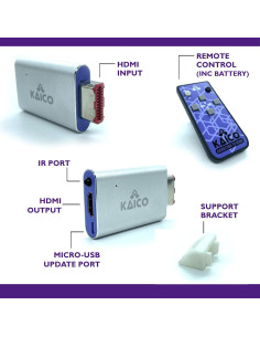 Adaptador HDMI Kaico para Nintendo GameCube con Control Remoto 2