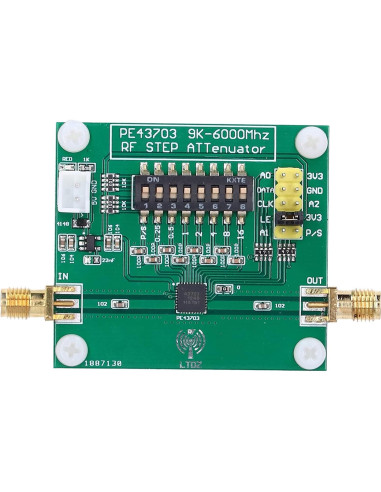 Módulo Atenuador RF Digital Wisoqu PE43703 9K-4GHz 0-31.75dB