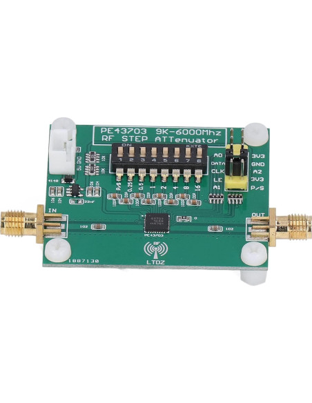 Módulo Atenuador RF Digital Wisoqu PE43703 9K-4GHz 0-31.75dB