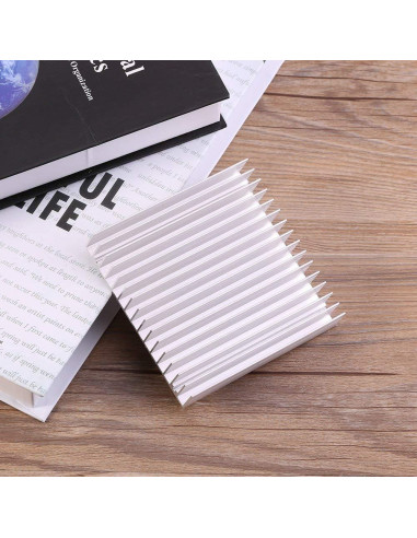 Disipador de Aluminio Hilitand 100x100x18mm Buena Conductividad Térmica