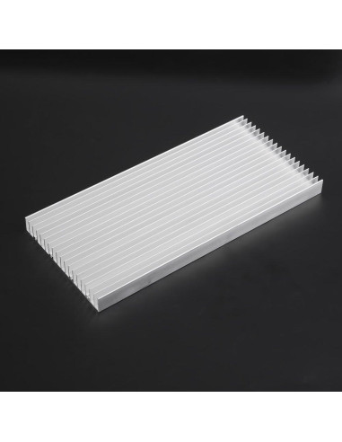 Disipador de Calor de Aluminio Keenso 30 x 14 x 2 cm para LED