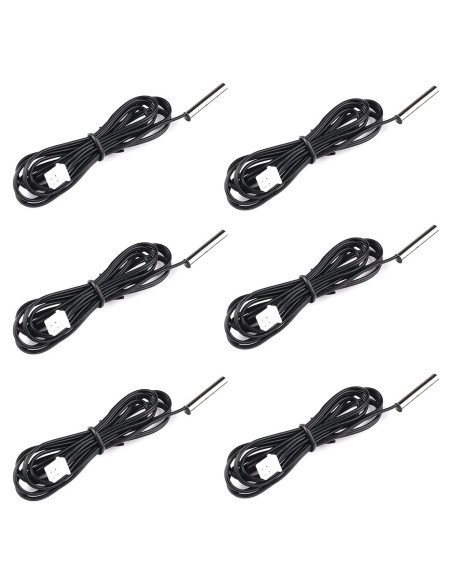 Termistor NTC 10K KOKISO Sensor de Temperatura 1m Acero Inoxidable