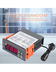 Controlador de Temperatura Digital Walfront STC-1000 -50C a 99C 2