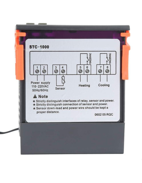 Controlador de Temperatura Digital Walfront STC-1000 -50C a 99C