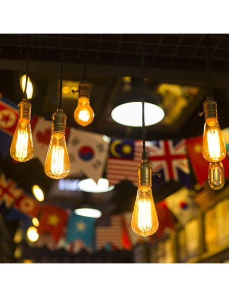 Kit de Lámpara Baocuz con Cable de 3.66m y Socket E26/E27