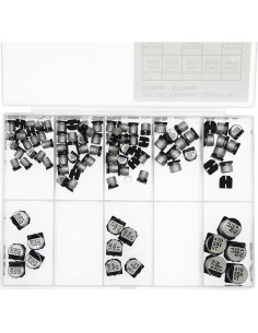 Kit de Capacitores Electrolíticos SMD HUABAN 25V 95 Piezas 2