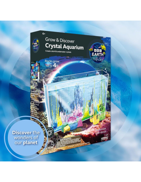 Acuario de Cristales BBC Earth 20.96x12.7 cm Kit STEM