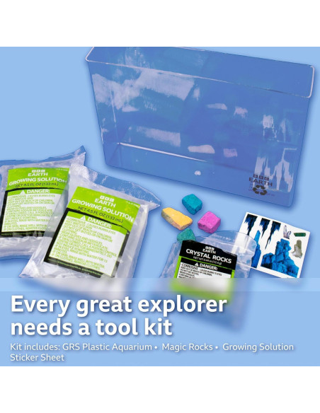 Acuario de Cristales BBC Earth 20.96x12.7 cm Kit STEM