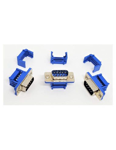 Conectores IDC Crimp Macho DB9 10PK - Accesorios de PC