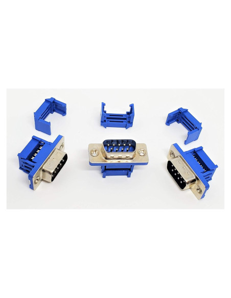 Conectores IDC Crimp Macho DB9 10PK - Accesorios de PC