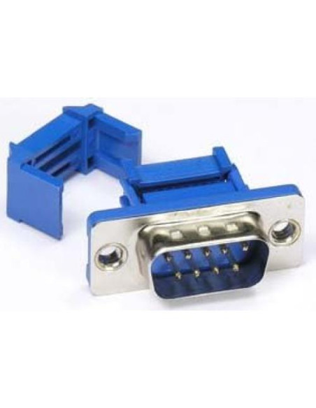 Conectores IDC Crimp Macho DB9 10PK - Accesorios de PC