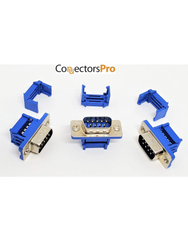 Conectores IDC Crimp Macho DB9 10PK - Accesorios de PC