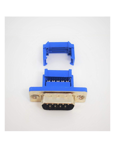Conectores IDC Crimp Macho DB9 10PK - Accesorios de PC