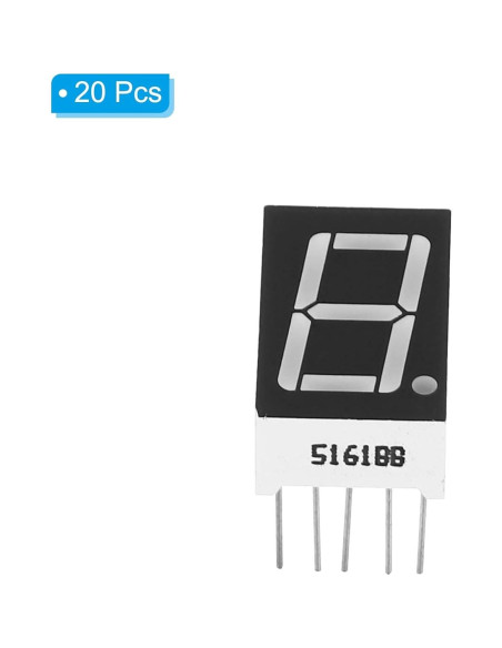Módulo Pantalla Digital LED PATIKIL 20 Tubos 7 Segmentos 3.3V