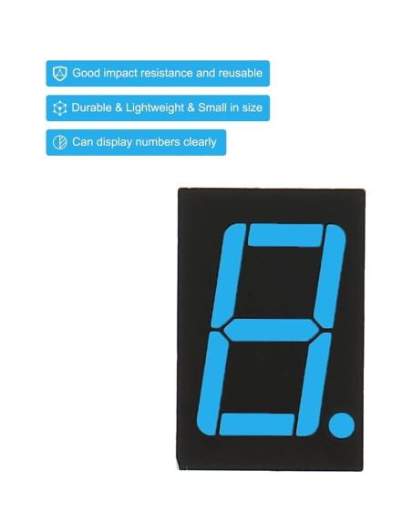 Módulo Pantalla Digital LED PATIKIL 20 Tubos 7 Segmentos 3.3V