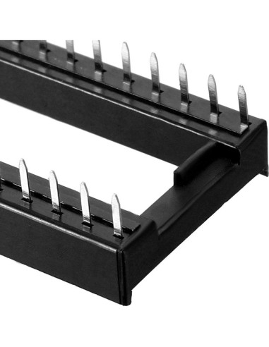 Zócalo DIP IC uxcell 28 Pines 2.54mm para Placa PCB