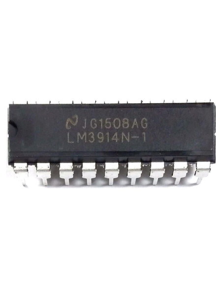 Controlador de Pantalla de Gráficos LM3914N-1 para LEDs - 2 Unidades