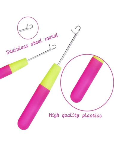 Herramienta de Gancho para Extensiones de Cabello - 5 Piezas