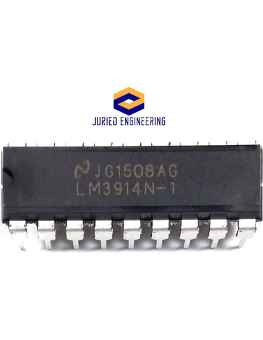 Controlador de Pantalla de Gráficos LM3914N-1 para LEDs - 2 Unidades