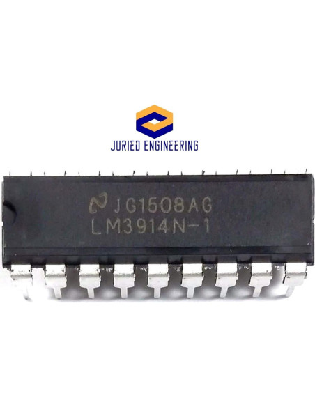Controlador de Pantalla de Gráficos LM3914N-1 para LEDs - 2 Unidades